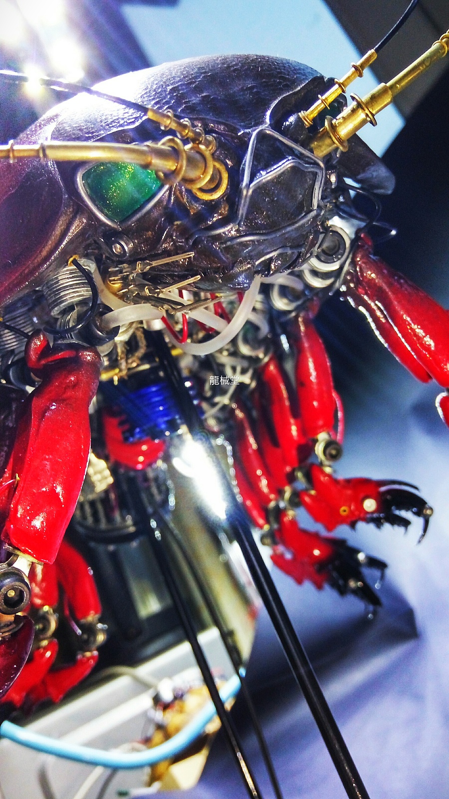 原創(chuàng)作品:機械大王具足蟲,龍械堂作品